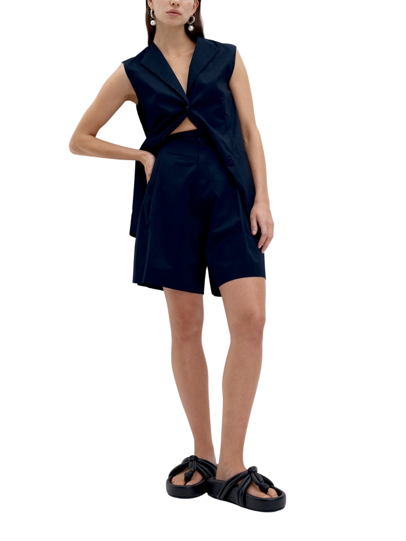 Ivy Short in Navy Ivy Short in Navy