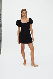 HATTIE MINI DRESS BLACK