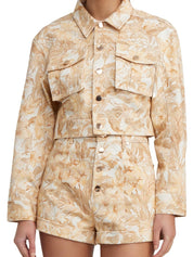 Jenny Jacket Biscuit Tapestry