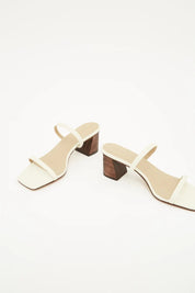 May Sandal Croco - off white