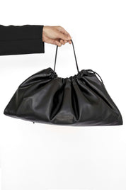 Maxi Drawstring Bag | Black