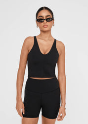 Active Leggings - Sprint Short - Black