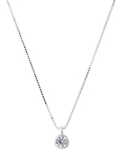 Redondo Drop Necklace Silver