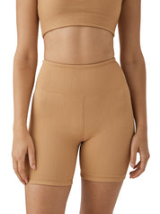 Eden Bike Shorts - Honey Mustard