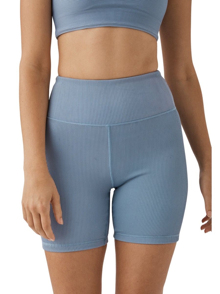 Eden Bike Shorts - Mist Blue