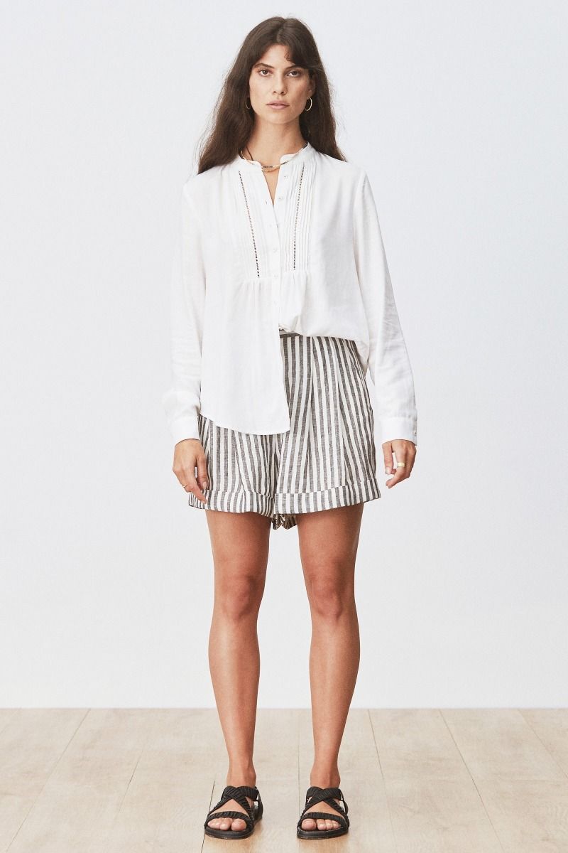 The Anisa Shirt White