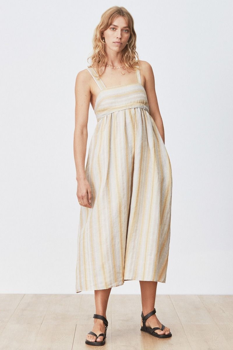 The Vivianna Dress Lucienne Stripe