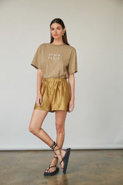 Sana Shorts Antique Gold