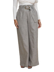 Pacific Pant Grey Houndstooth