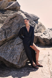The Wrap Skirt | Noir