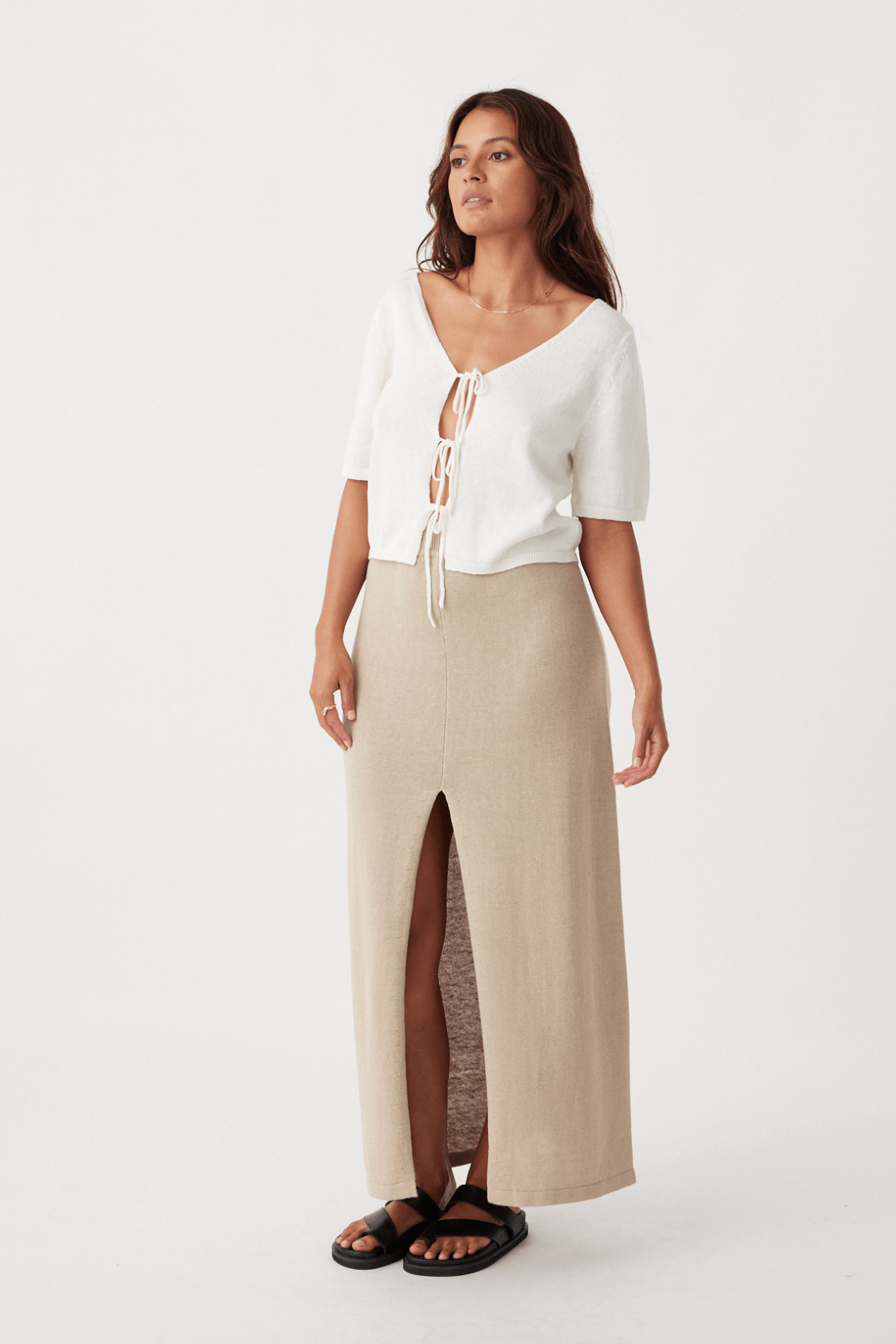 Poppy Reversible Top - Cream