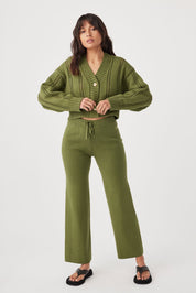 Noa Organic Cotton Pant - Caper