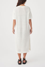 Julia Midi Dress - Cream