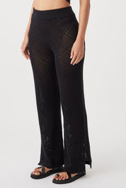 Ezra Organic Cotton Pant - Black