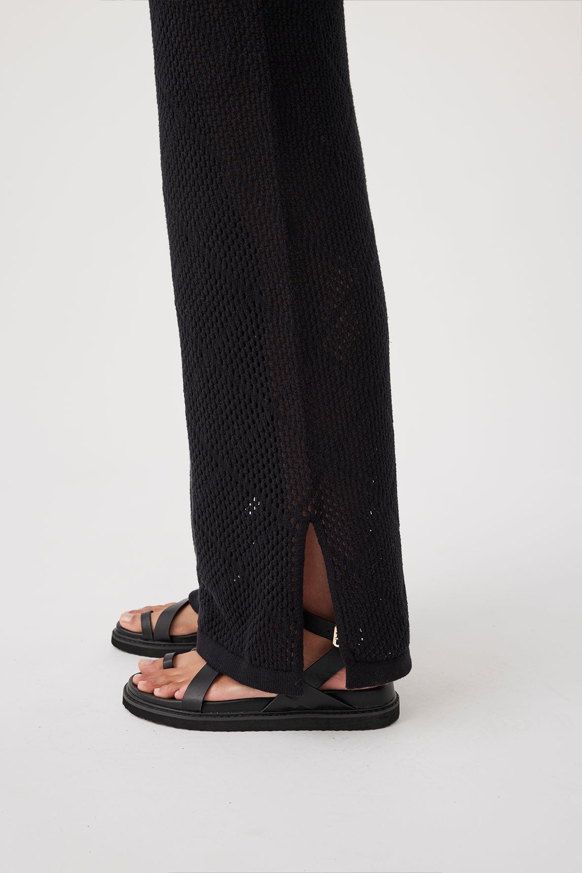 Ezra Organic Cotton Pant - Black