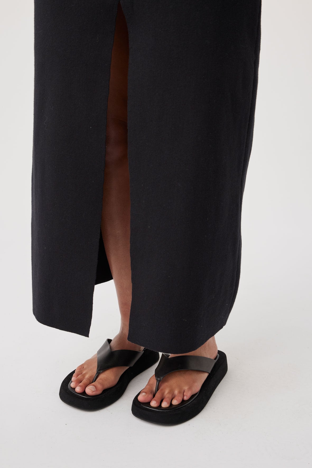 Harla Organic A-Line Skirt - Black