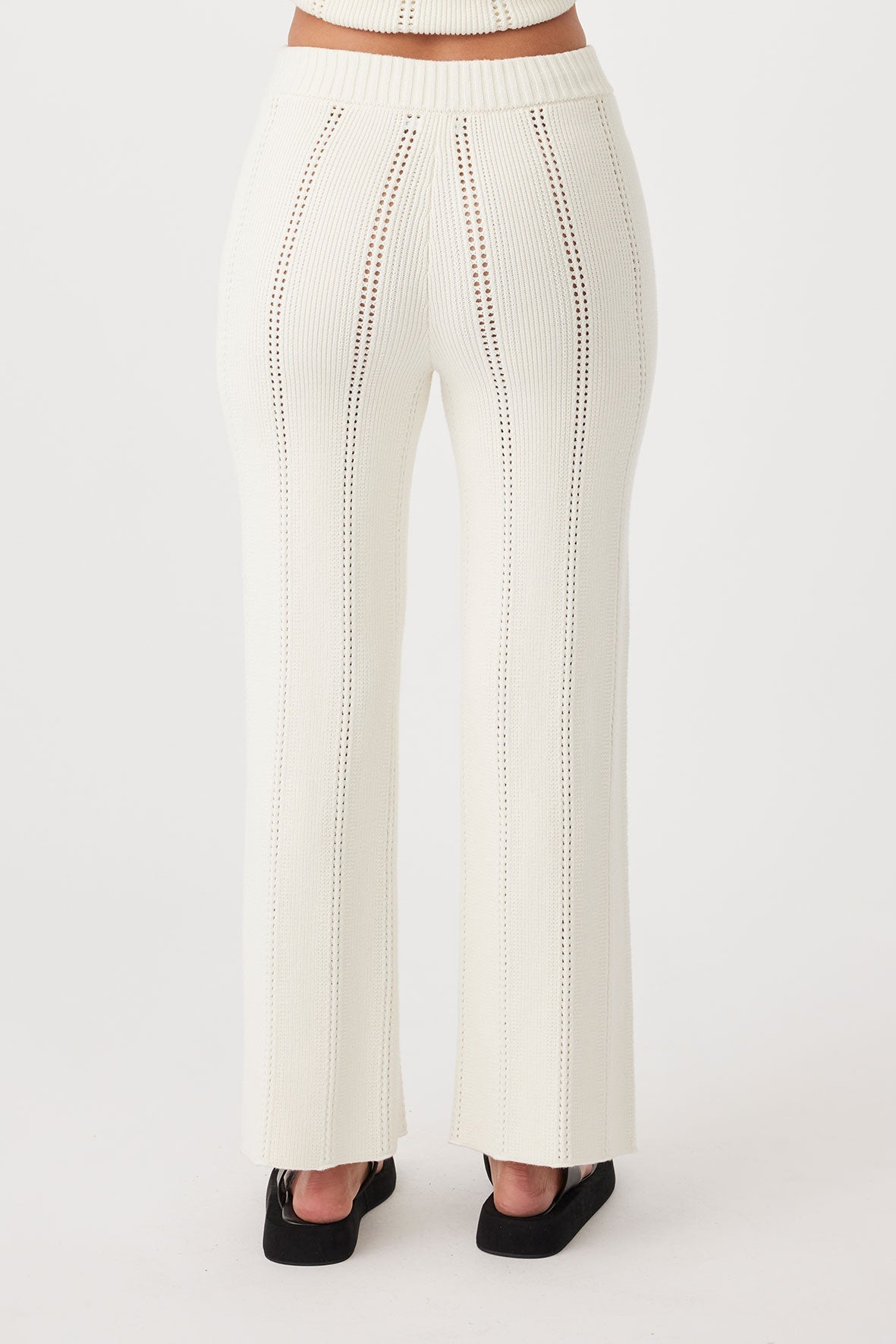 Eva Organic Cotton Pant - Cream