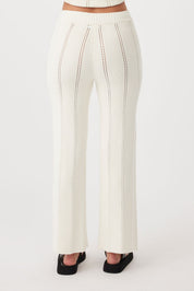Eva Organic Cotton Pant - Cream