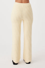 Vivi Knit Pant - Butter