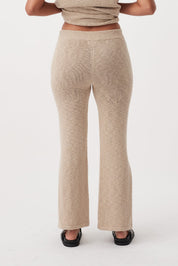 Emma Organic Cotton Pant - Taupe