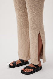 Emma Organic Cotton Pant - Taupe
