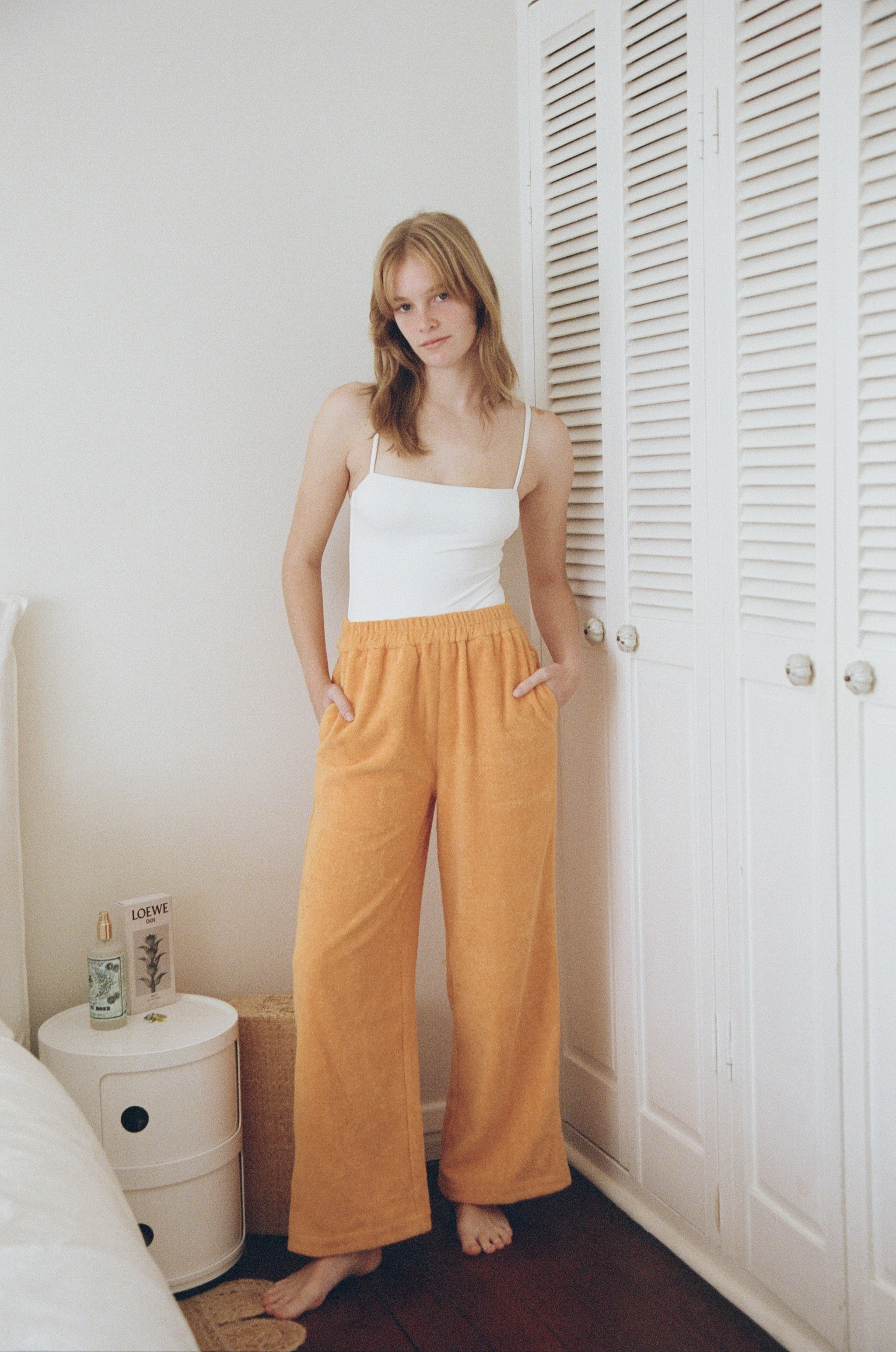 Capri Pant - Mandarin