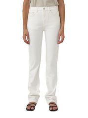 Autobahn Mid-Rise Straight Jean - Natural White