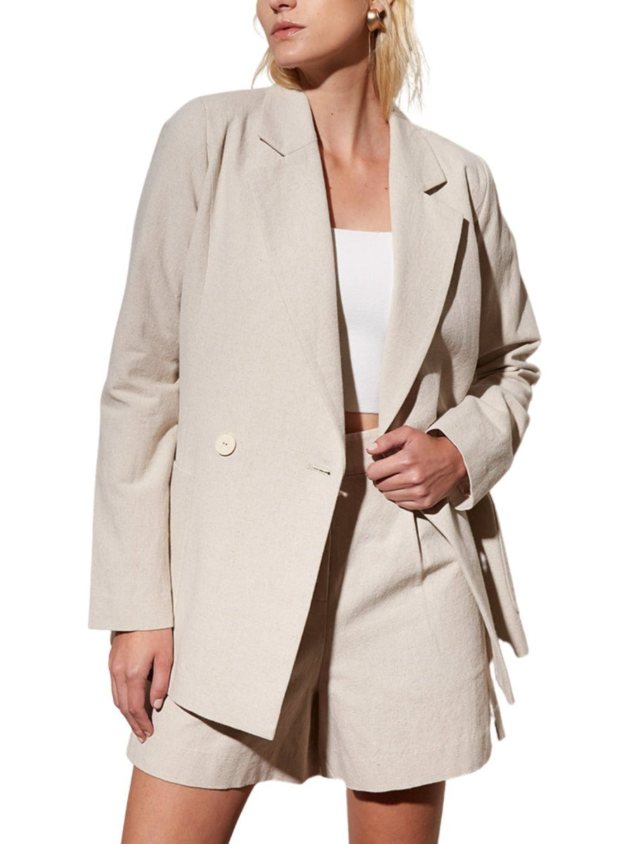 Huntington Linen Blazer Natural