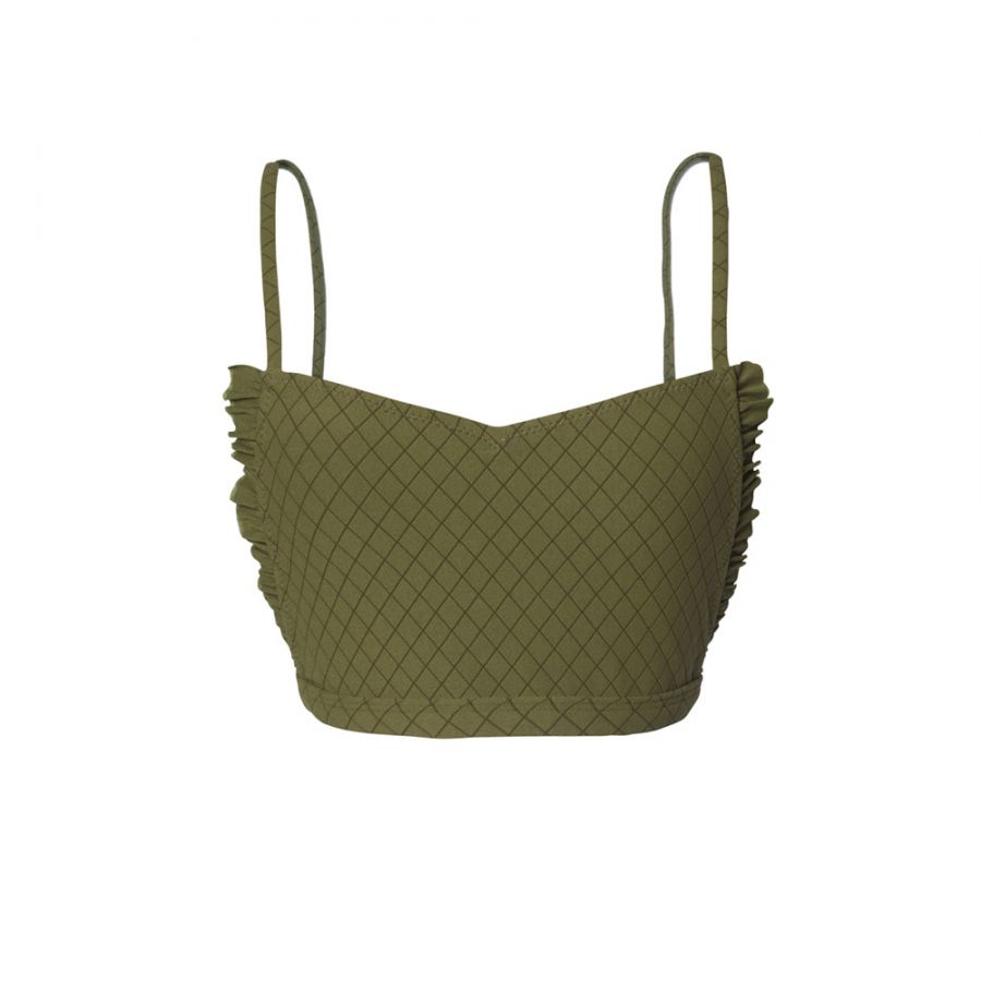 Feline Top | Olive Diamond