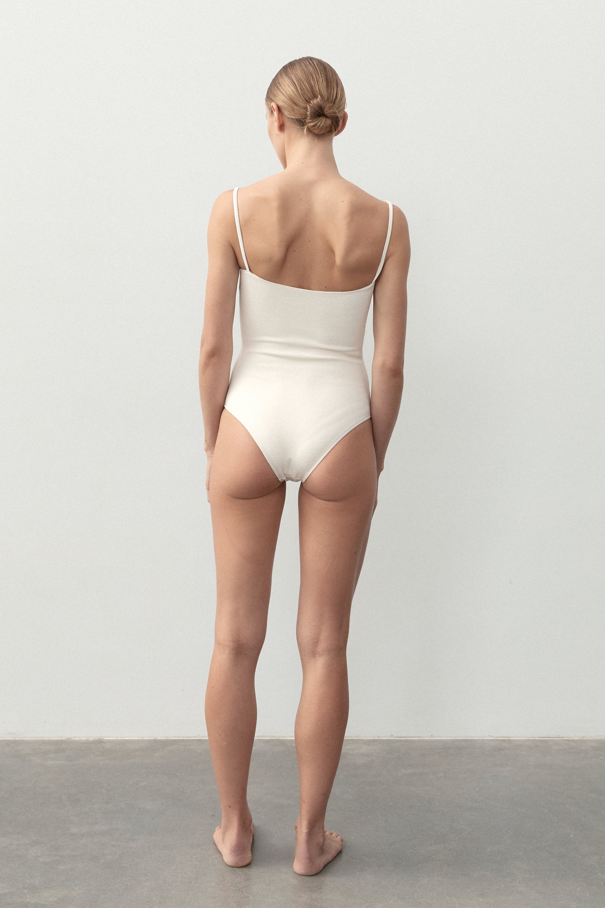 Zoe One Piece Bouclê | Ecru