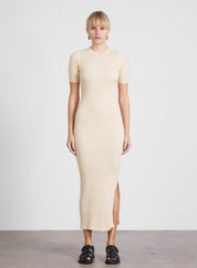 MELINA DRESS - WHEAT