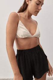 Jacques Silk Bra | Ecru