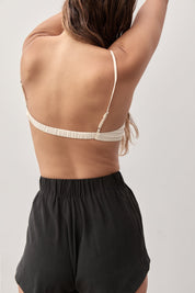 Jacques Silk Bra | Ecru