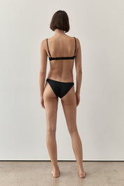Bardot Balcony Top | Black