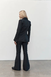 Asymmetrical Blazer Black