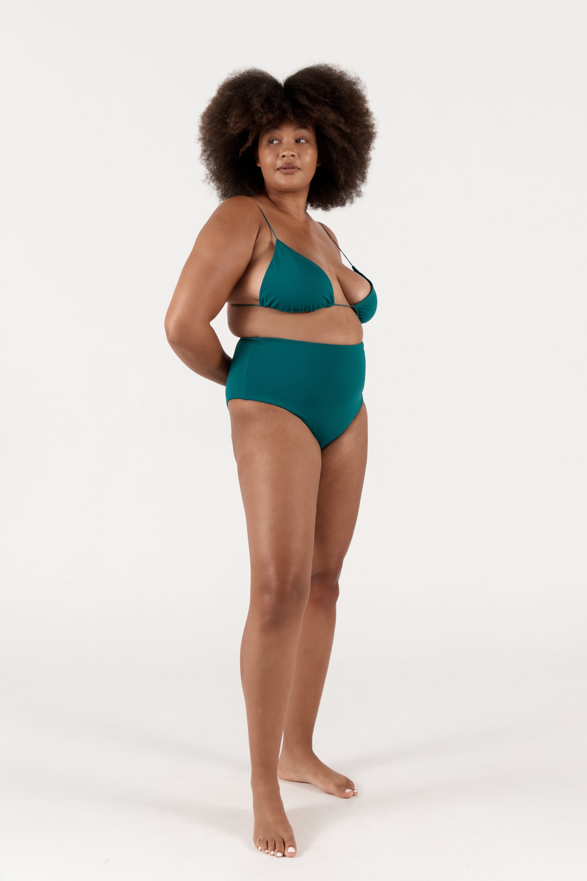 High Waisted Bottom | Aventurine