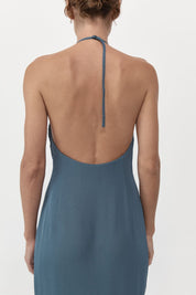 90s Halter Dress - Slate