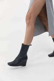 Wedge Boot - Black