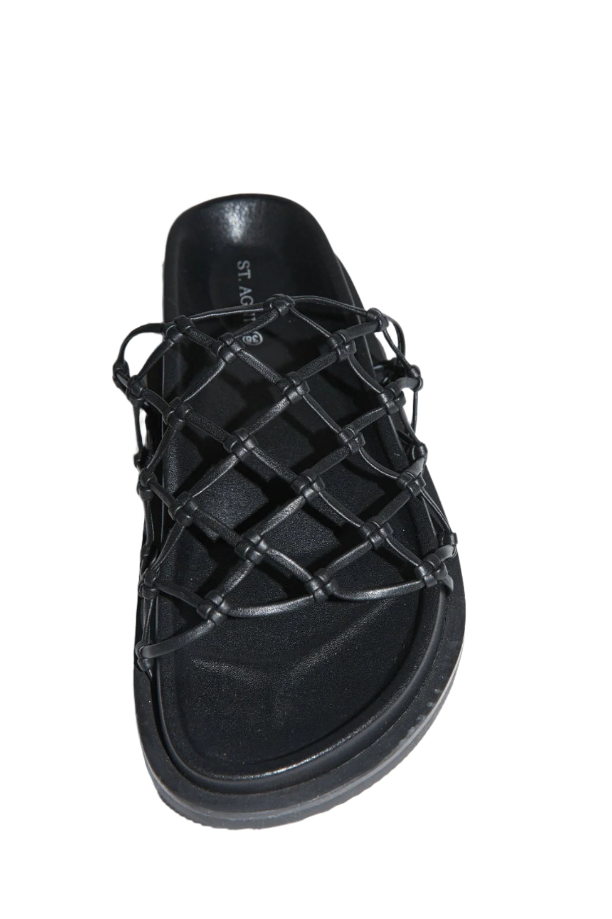 Macrame Gio Slide - Black