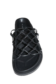Macrame Gio Slide - Black