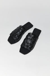 Textured Slide - Black