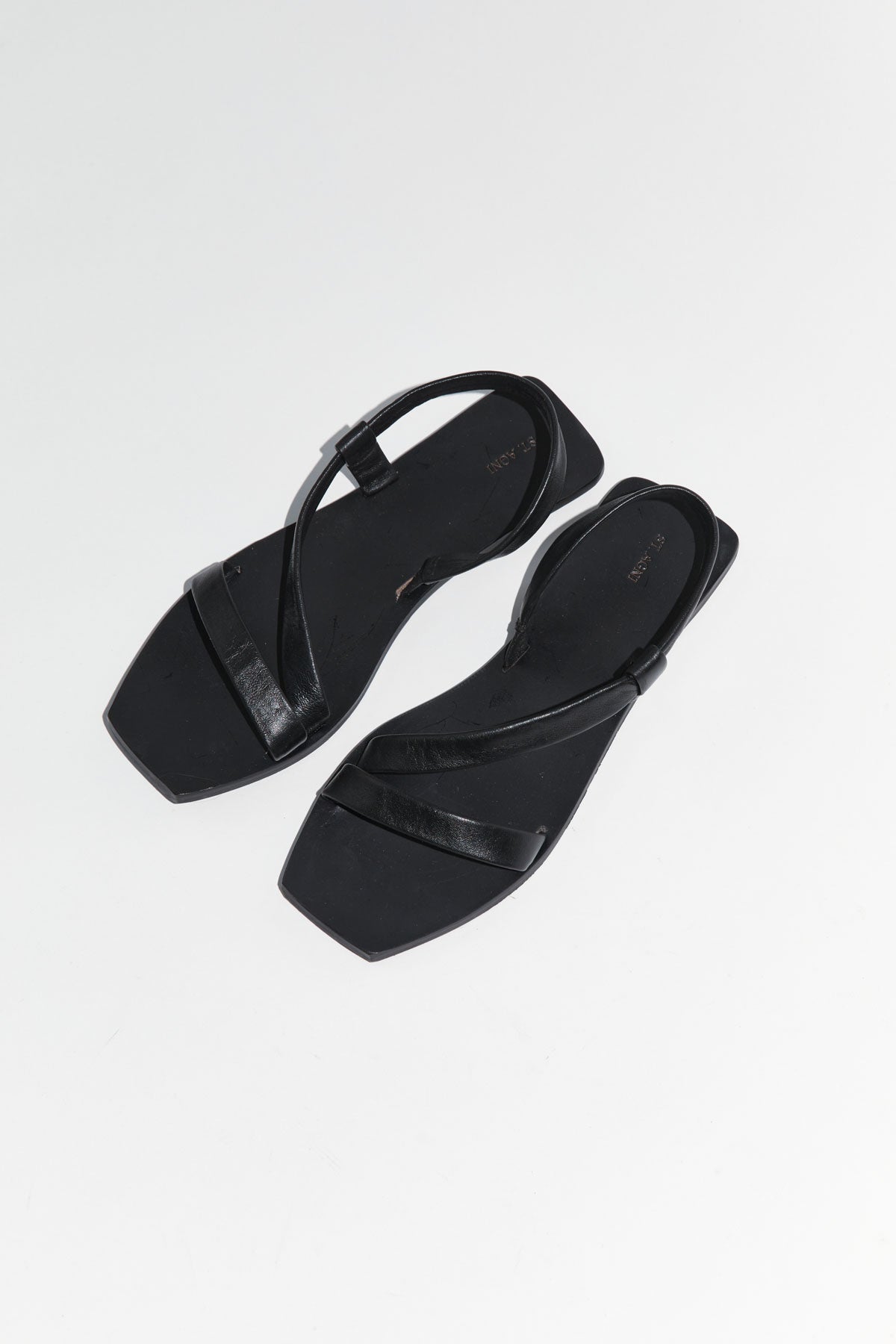 Twist Strap Slide - Black