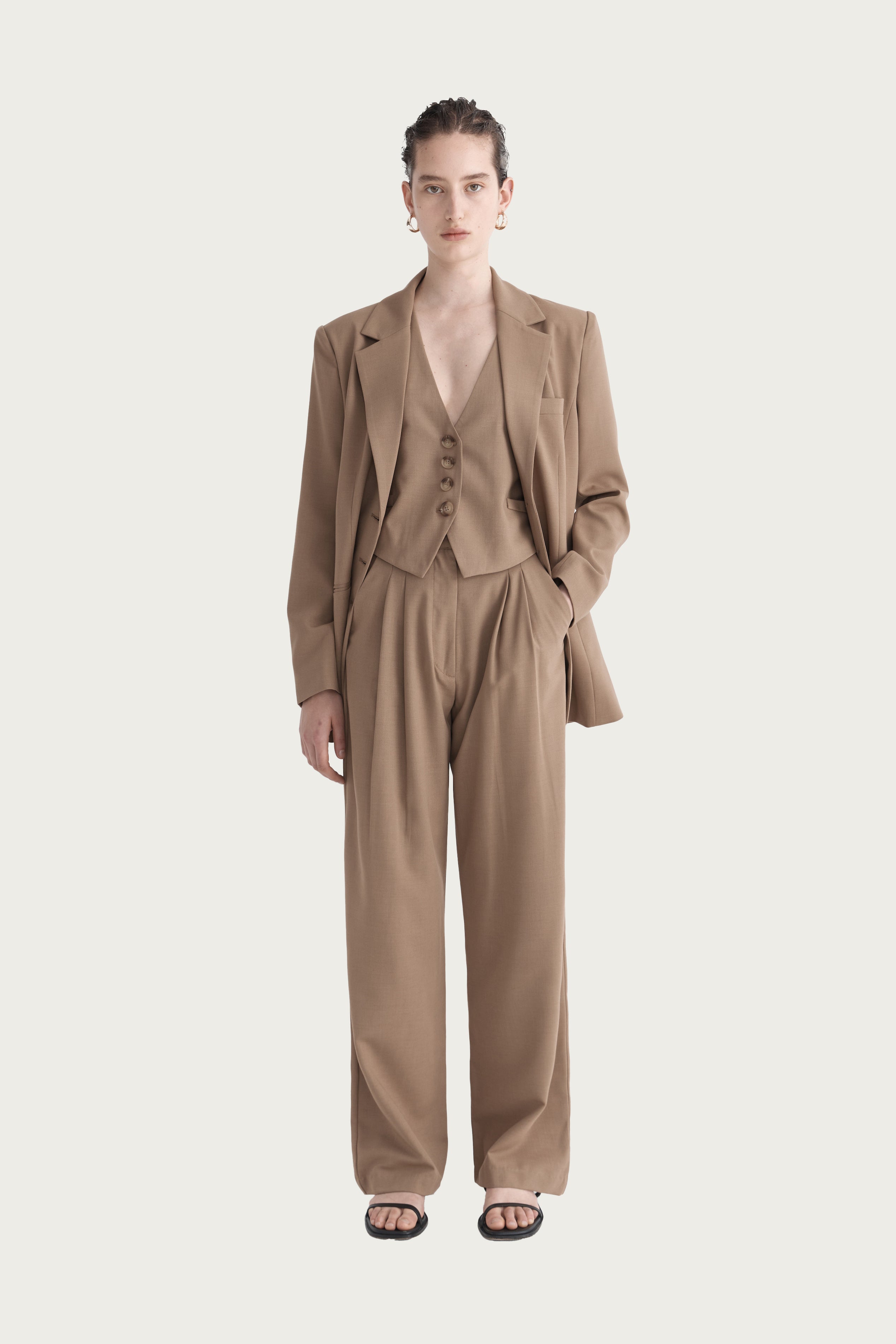Leon Pants | Creme