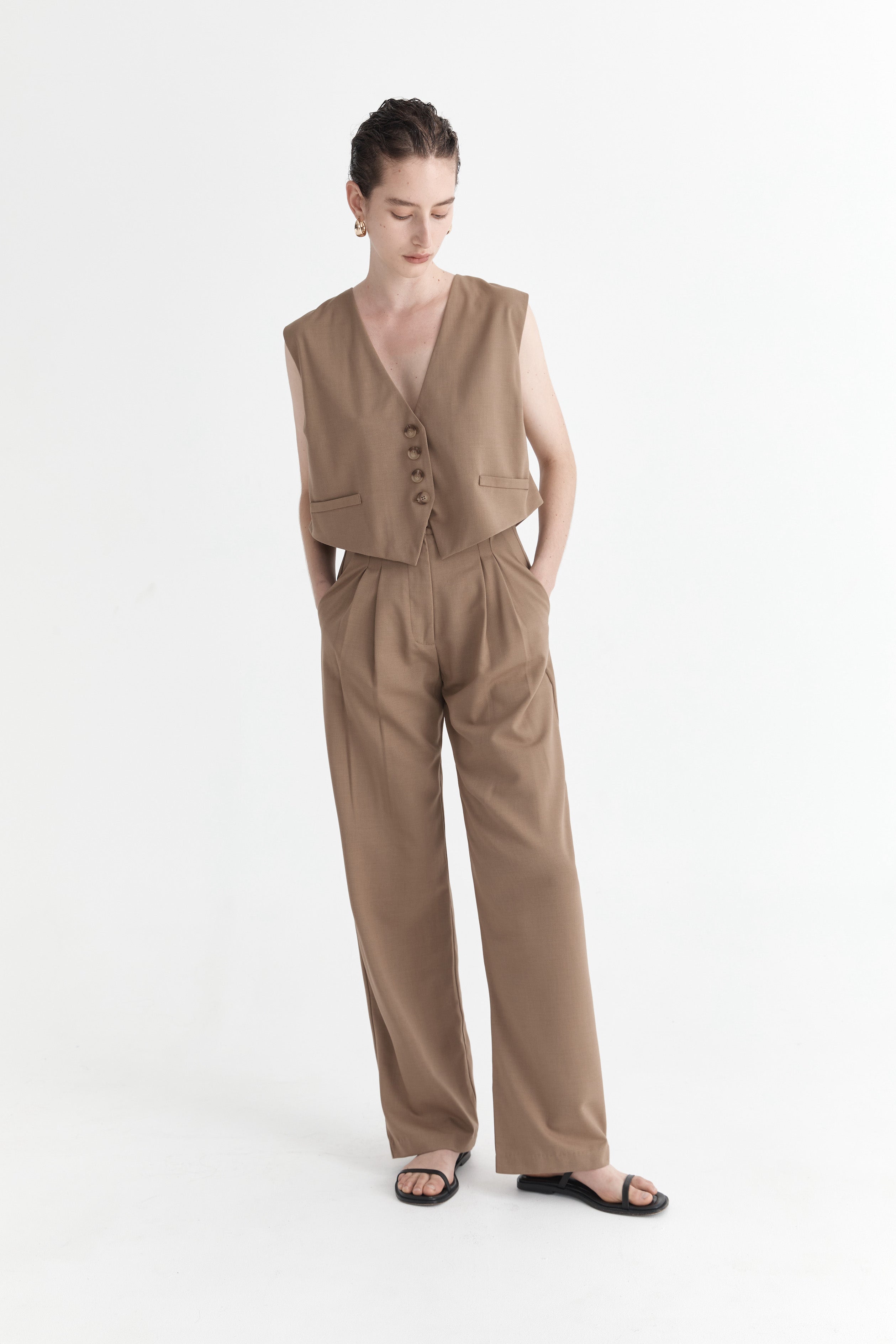 Leon Pants | Creme