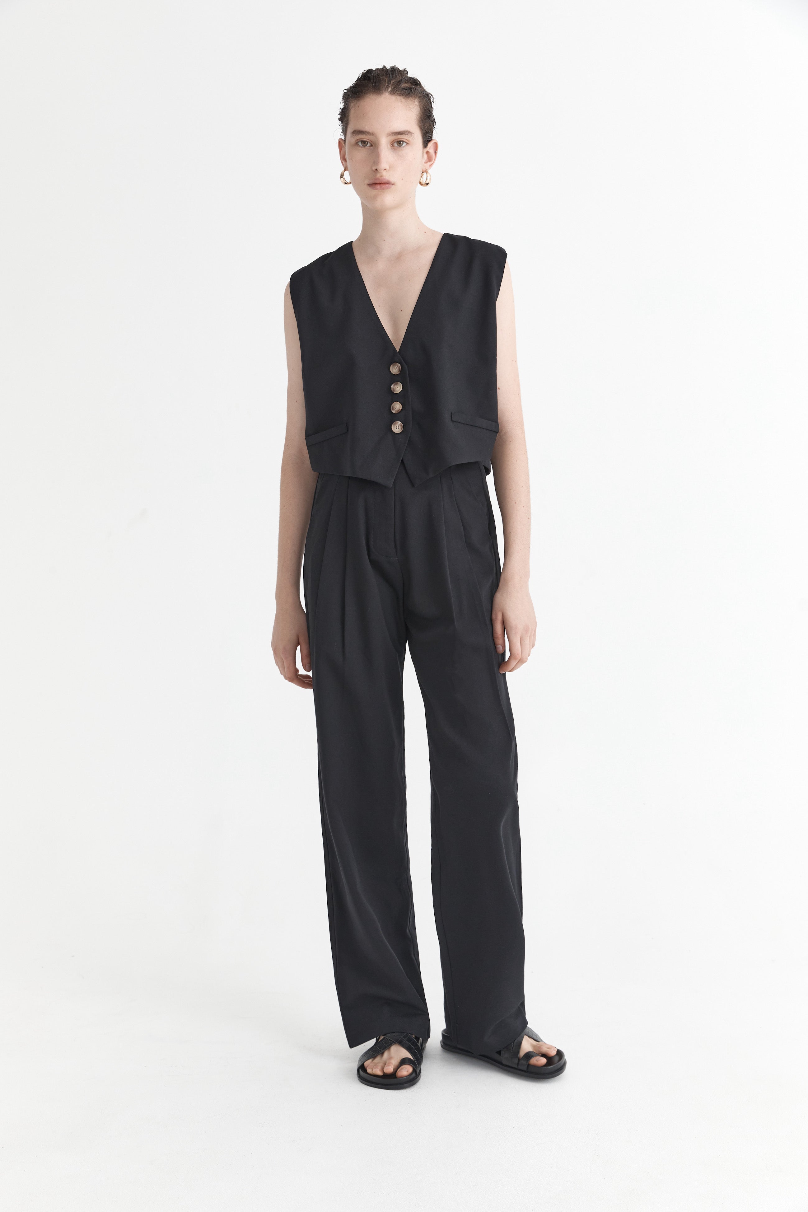 Leon Pants | Noir