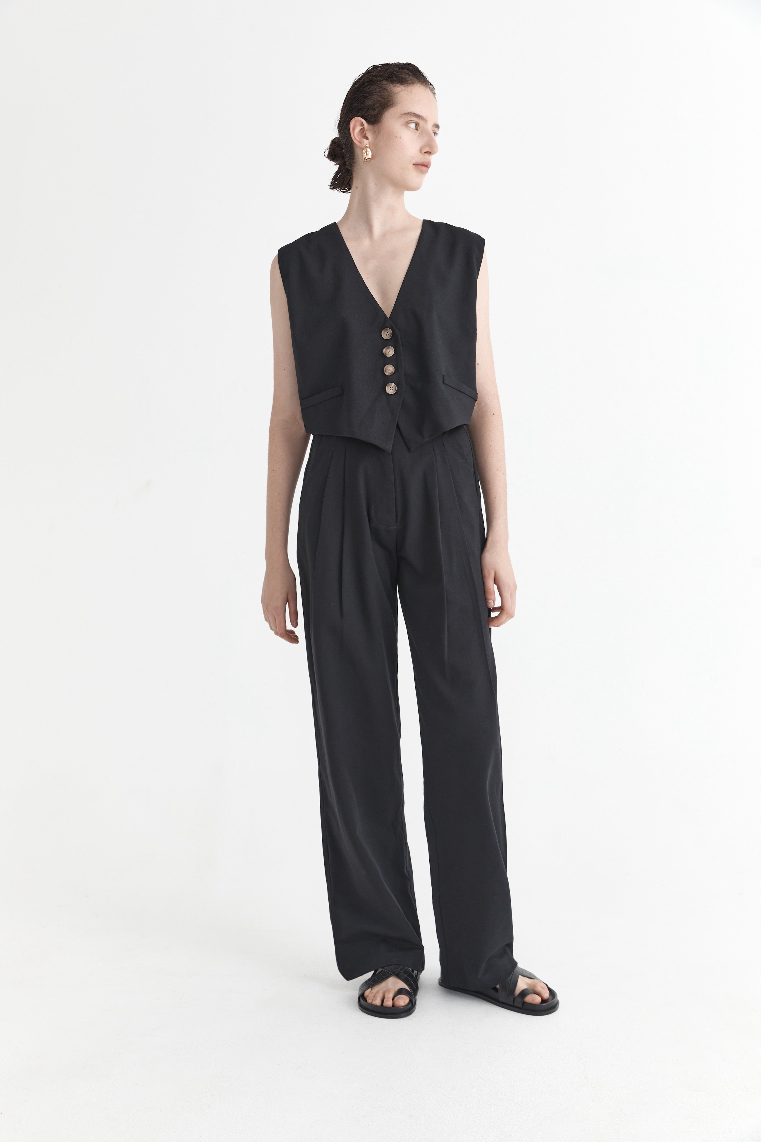 Leon Pants | Noir