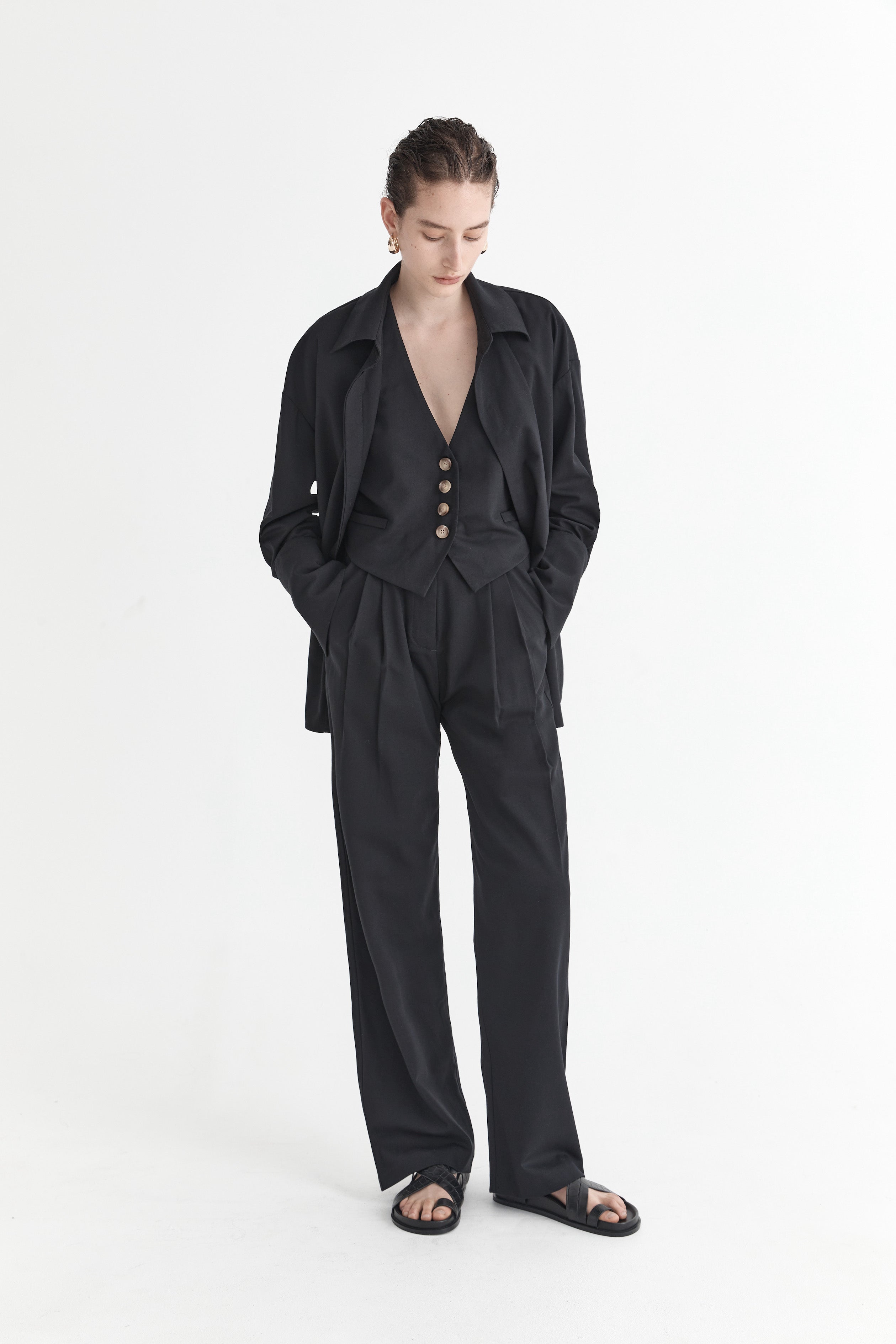 Leon Pants | Noir
