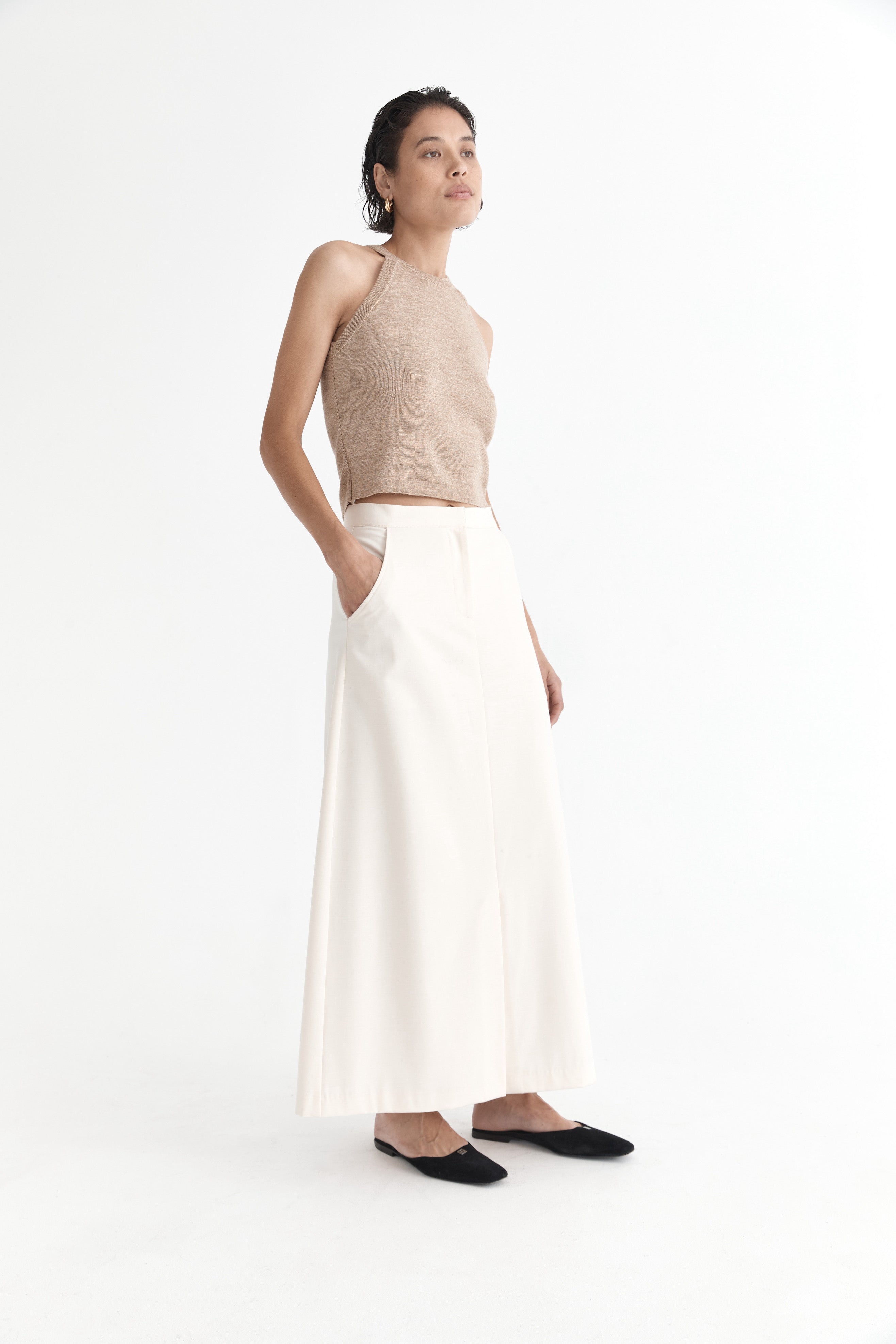 Clemence Skirt | Ivory
