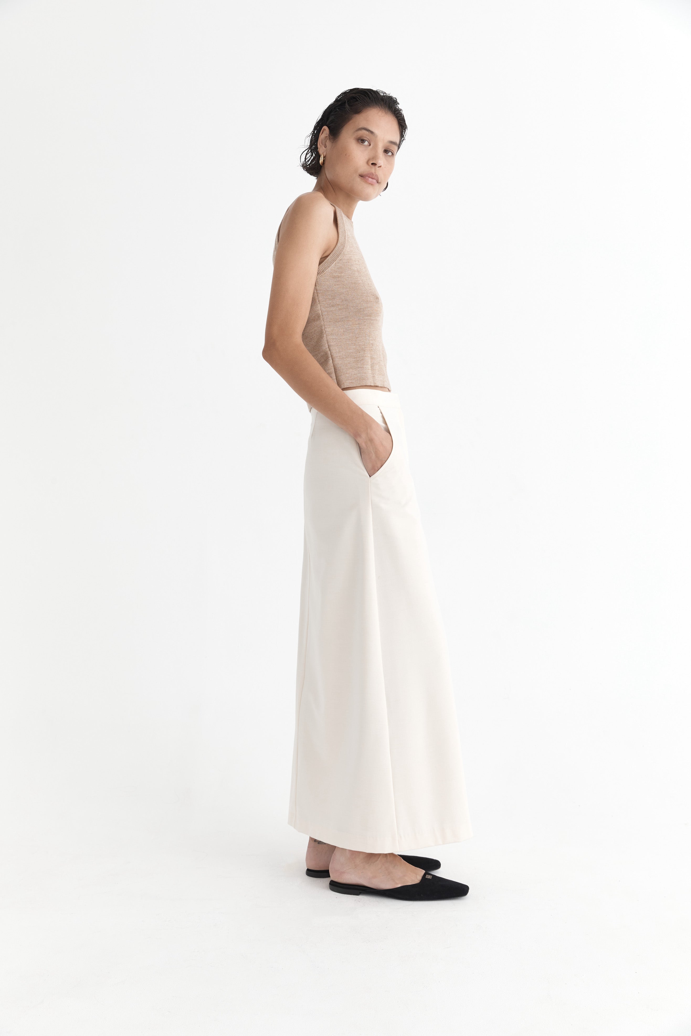 Clemence Skirt | Ivory