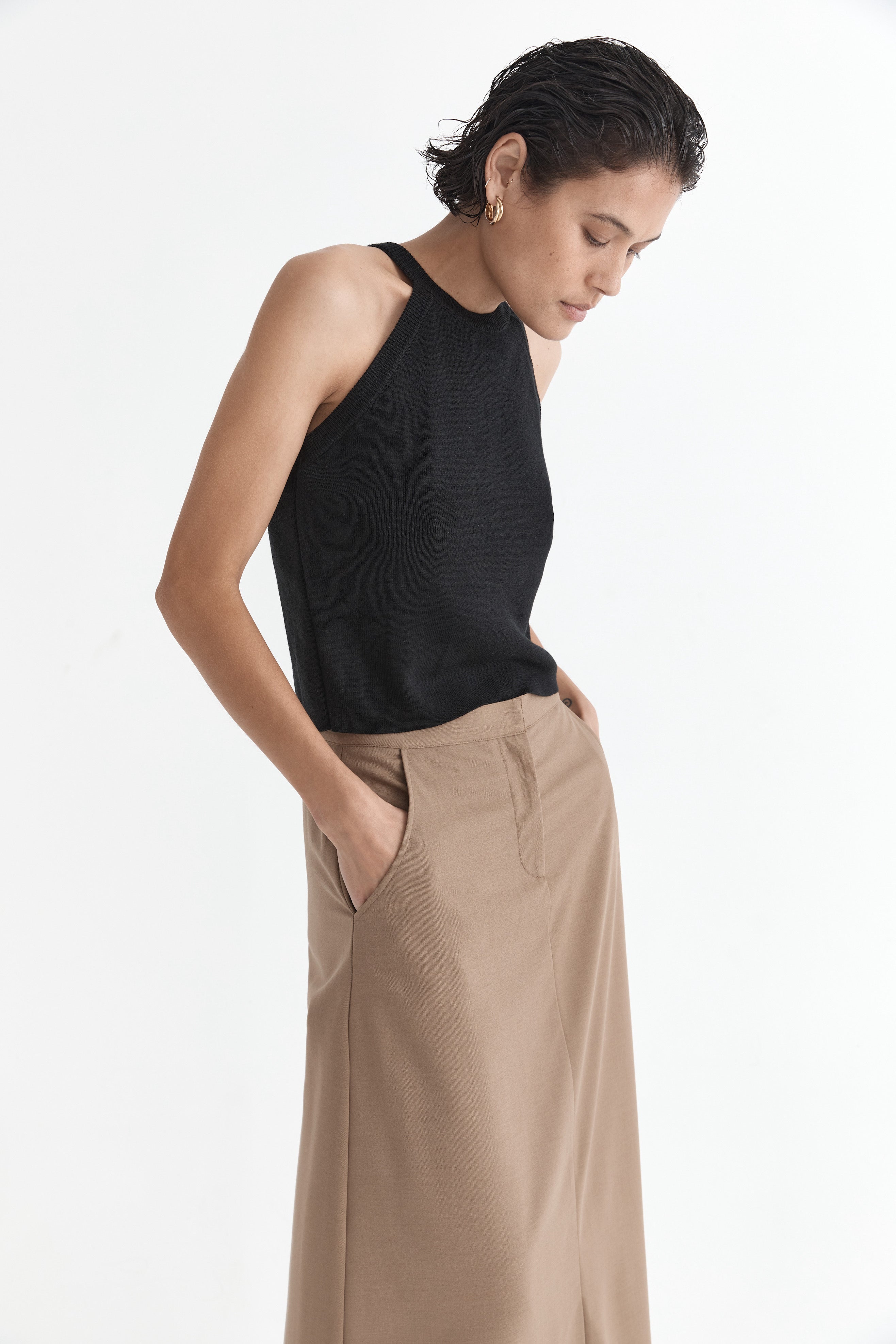 Clemence Skirt | Creme